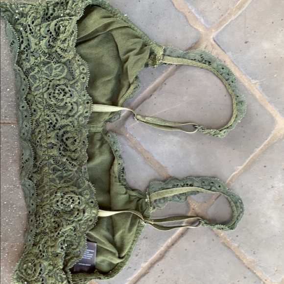 Forest green bralette. - Picture 3 of 3